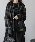 【ラジュール/Lajour】のヴィンテージライク チェックシャツ 人気、トレンドファッション・服の通販 founy(ファニー) ファッション Fashion レディースファッション Fashion for Women トップス・カットソー Cut & Sew Tops シャツ・ブラウス・オフィスカジュアル Elegant Blouses & Button-Ups チェック Check, Plaid, Tartan ベーシック Basic, Essential リラックス Relax, Relaxed Fit 秋 Autumn A/W・秋冬 Autumn/Winter 羽織 Haori, Light Jacket thumbnail ブルー|ID: prp329100004711591 ipo3291000000034906911