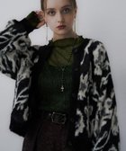 【ハレ/HARE】の2WAYフラワーガララメシャギーカーディガン ブラック09|ID: prp329100004711734 ipo3291000000034832165