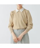 【グローバルワーク/GLOBAL WORK】の襟付きニットプルオーバー長袖/253273 人気、トレンドファッション・服の通販 founy(ファニー) ファッション Fashion レディースファッション Fashion for Women トップス・カットソー Cut & Sew Tops ニット Knit Tops & Sweaters カジュアルプルオーバー・ニットトップス Pullovers & Knit Tops / Casual Pullovers なめらか Smooth, Silky Texture クラシカル Classical, Vintage-Inspired シンプル Simple, Minimal ダウン Down, Puffer デニム Denim, Jeans Material ワイド Wide, Wide Fit 長袖 Long Sleeve, Full Sleeve thumbnail ライトベージュ53|ID: prp329100004711773 ipo3291000000034034255