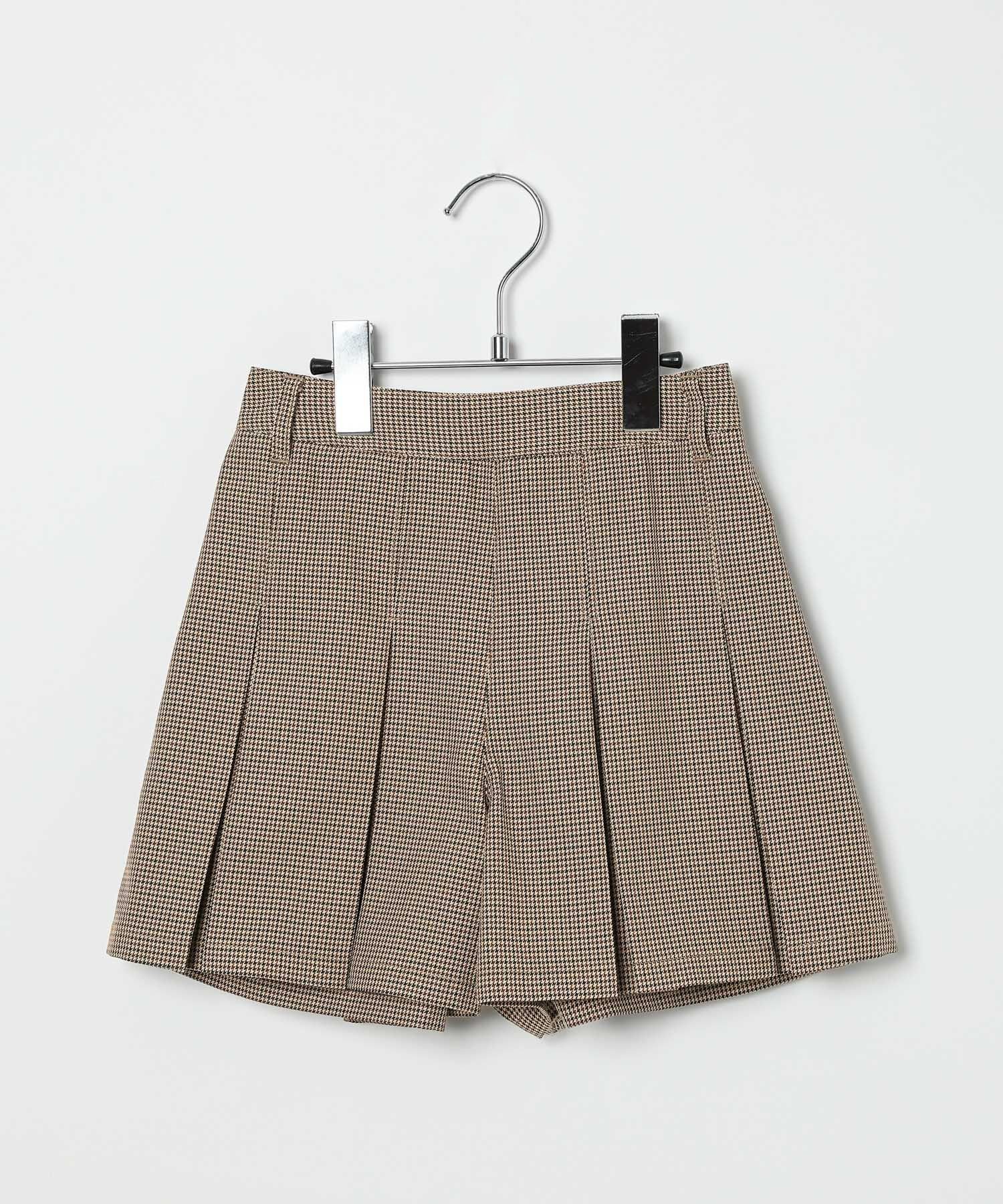 【グローバルワーク/GLOBAL WORK / KIDS】のCHEER ONプリーツショーツ/キッズ/495940 インテリア・キッズ・メンズ・レディースファッション・服の通販 founy(ファニー) 　ファッション　Fashion　キッズファッション　Fashion for Kids　インナー　Innerwear　キュロット　Culottes, Wide Shorts　ショーツ　Shorts, Short Pants　プリーツ　Pleats, Pleated　ガンクラブチェック|ID: prp329100004711784 ipo3291000000034123055
