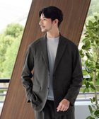 【ビューティ&ユース ユナイテッドアローズ/BEAUTY&YOUTH / UNITED ARROWS / MEN】の【WEB限定 WARDROBE SMART】LANATEC リラックス セットアップ/ジャケット イージーパンツ DK.GRAY|ID: prp329100004711966 ipo3291000000034278374