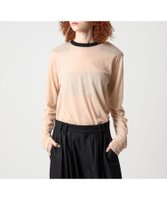 【ビューティ&ユース ユナイテッドアローズ/BEAUTY&YOUTH / UNITED ARROWS】の6(ROKU) コットンナイロン シアー ショルダーパッド プルオーバー 人気、トレンドファッション・服の通販 founy(ファニー) ファッション Fashion レディースファッション Fashion for Women トップス・カットソー Cut & Sew Tops カジュアルプルオーバー・ニットトップス Pullovers & Knit Tops / Casual Pullovers インナー Innerwear カットソー Cut and Sewn Top カーディガン Cardigan, Knitwear シアー Sheer, See-Through ショルダー Shoulder, Shoulder Strap ジャケット Jacket, Outerwear |ID:prp329100004711995