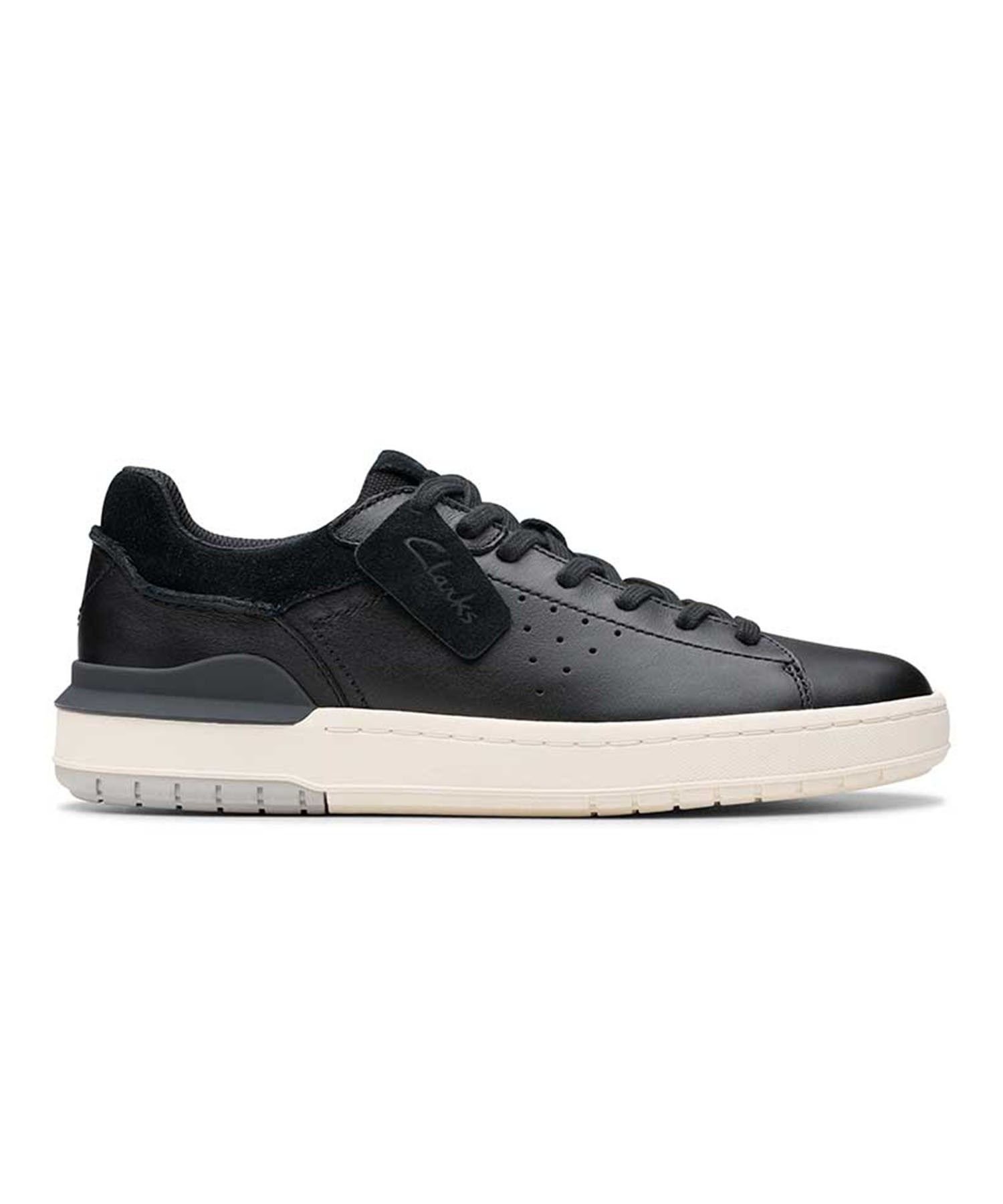 【リーガル フットコミュニティ/REGAL FOOT COMMUNITY / MEN】のClarks 823J Courtlite2 Run コードライト2 ラン ブラック スニーカー インテリア・キッズ・メンズ・レディースファッション・服の通販 founy(ファニー) 　ファッション　Fashion　メンズファッション　Fashion for Men　シューズ・靴　Shoes　スニーカー / カジュアルにもスポーティにも　Sneakers & Trainers　シューズ　Shoes, Footwear　シンプル　Simple, Minimal　スニーカー　Sneakers, Trainers　ドレス　Dress, One-Piece　ブラック|ID: prp329100004712021 ipo3291000000034035921