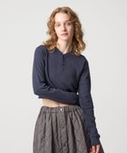 【ビューティ&ユース ユナイテッドアローズ/BEAUTY&YOUTH / UNITED ARROWS】の【別注】 FAITH MILLS for 6 THERMAL HENRY PULLOVER TOP/トップス 人気、トレンドファッション・服の通販 founy(ファニー) ファッション Fashion レディースファッション Fashion for Women トップス・カットソー Cut & Sew Tops カジュアルプルオーバー・ニットトップス Pullovers & Knit Tops / Casual Pullovers インナー Innerwear ガーリー Girly, Feminine Style バランス Balance, Style Balance パープル Purple, Violet 別注 Limited Edition, Custom Order 無地 Plain, Solid Color ワッフル Waffle, Waffle Knit thumbnail NAVY|ID: prp329100004712026 ipo3291000000034717025