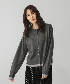 【グローバルワーク/GLOBAL WORK】 フェイクレイヤードカーディガン/598031人気、トレンドファッション・服の通販 founy(ファニー) ファッション Fashion レディースファッション Fashion for Women トップス・カットソー Cut & Sew Tops カーディガン・羽織り Layered Style Cardigans おすすめ Recommended / Our Picks カーディガン Cardigan, Knitwear シンプル Simple, Minimal デニム Denim, Jeans Material トレンド Trend, Trending Now ボトム Bottoms, Lower Wear マニッシュ Mannish, Boyish |ID:prp329100004712123