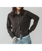 【グローバルワーク/GLOBAL WORK】のフェイクレイヤードカーディガン/598031 人気、トレンドファッション・服の通販 founy(ファニー) ファッション Fashion レディースファッション Fashion for Women トップス・カットソー Cut & Sew Tops カーディガン・羽織り Layered Style Cardigans おすすめ Recommended / Our Picks カーディガン Cardigan, Knitwear シンプル Simple, Minimal デニム Denim, Jeans Material トレンド Trend, Trending Now ボトム Bottoms, Lower Wear マニッシュ Mannish, Boyish thumbnail ダークブラウン×ライトブルー58|ID: prp329100004712123 ipo3291000000034036552