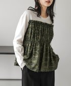 【ラジュール/Lajour】のジャガードペプラムドッキングトップス 人気、トレンドファッション・服の通販 founy(ファニー) ファッション Fashion レディースファッション Fashion for Women トップス・カットソー Cut & Sew Tops エレガント 上品 Elegant カットソー Cut and Sewn Top ギャザー Gathered, Ruffled ドッキング Docking, Mixed Material フリンジ Fringe, Tassel ベーシック Basic, Essential ペプラム Peplum, Flared Hem thumbnail カーキ|ID: prp329100004712284 ipo3291000000034191375