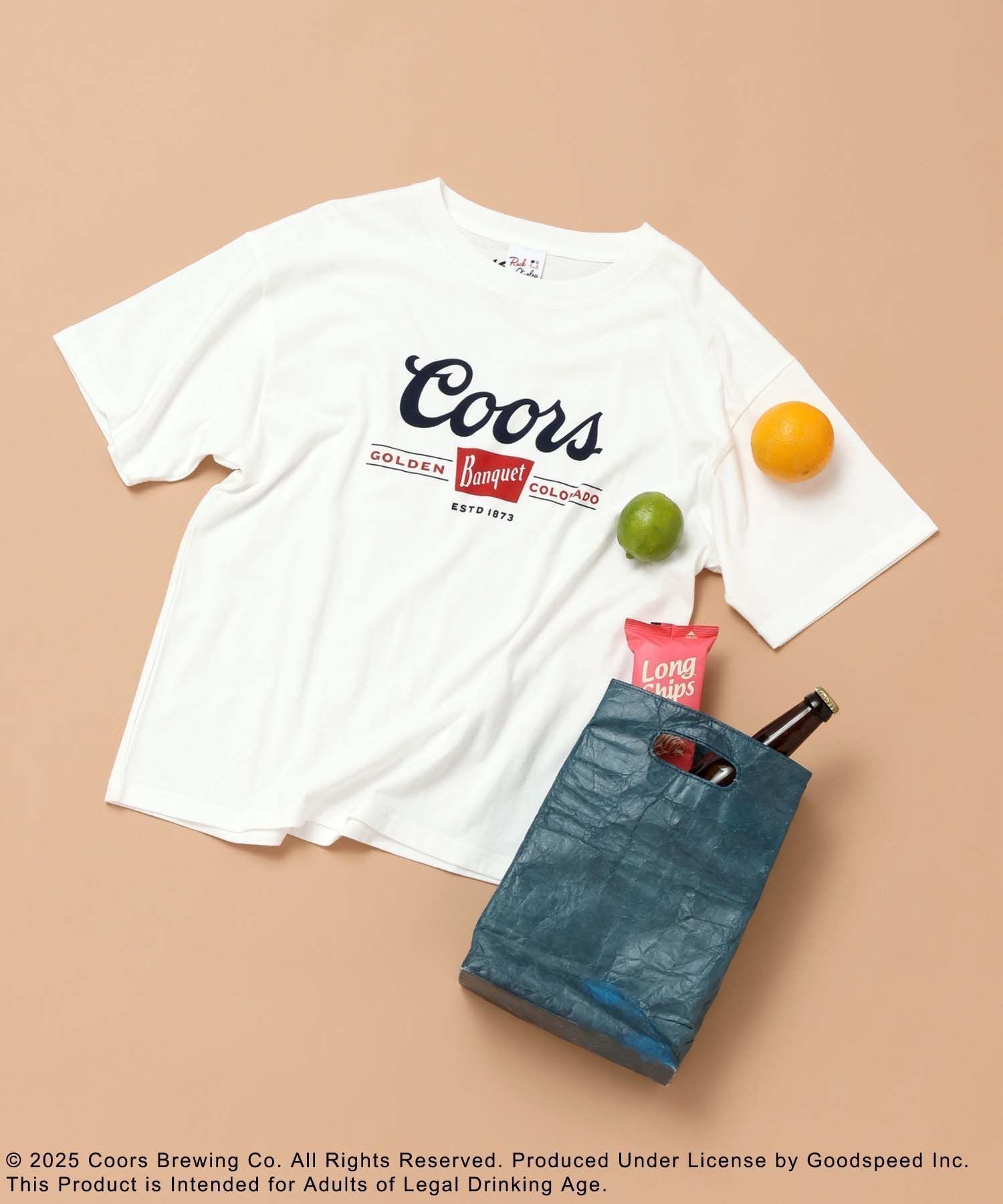 【グローバルワーク/GLOBAL WORK】のBeer*プリントTシャツ/571294 インテリア・キッズ・メンズ・レディースファッション・服の通販 founy(ファニー) 　ファッション　Fashion　レディースファッション　Fashion for Women　トップス・カットソー　Cut & Sew Tops　シャツ・ブラウス・オフィスカジュアル　Elegant Blouses & Button-Ups　ロングTシャツ・Tシャツ　Longline T-Shirts & Tees　アメリカン　American Style　クラシック　Classic, Timeless Style　グラフィック　Graphic, Graphic Design　コラボ　Collaboration, Collab　コレクション　Collection, Seasonal Line　シンプル　Simple, Minimal　デニム　Denim, Jeans Material　フェミニン　Feminine, Girly　プリント　Print, Printed Pattern　ユーズド　Used, Vintage-Look　夏　Summer　オフ×COORS05|ID: prp329100004712364 ipo3291000000034039014