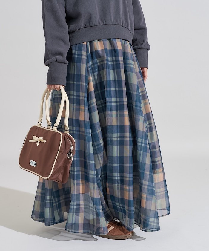 【フリークスストア/FREAK'S STORE】のエアリーチェックフレアスカート 25AW インテリア・キッズ・メンズ・レディースファッション・服の通販 founy(ファニー) https://founy.com/ ファッション Fashion レディースファッション Fashion for Women スカート Skirts Aライン・フレアスカート A-Line & Flared Skirts 2025年 2025 2025-2026秋冬・A/W Autumn/Winter 2025–26 AW25–26 冬 Winter / This Winter エアリー Airy Texture シアー Sheer, See-Through チェック Check, Plaid, Tartan フレア Flare, Flared 楽ちん Easy Fit, Comfortable A/W・秋冬 Autumn/Winter |ID: prp329100004712494 ipo3291000000034561299