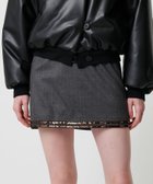 【ビューティ&ユース ユナイテッドアローズ/BEAUTY&YOUTH / UNITED ARROWS】のATTISESSION スパンコール ライン ミニスカート 人気、トレンドファッション・服の通販 founy(ファニー) ファッション Fashion レディースファッション Fashion for Women スカート Skirts ミニスカート Mini Skirts おすすめ Recommended / Our Picks シンプル Simple, Minimal スウェット / スエット Sweatshirt, Sweatwear スパンコール Sequins, Sequin Embellishment ソックス Socks, Hosiery タイツ Tights, Legwear ミニスカート Mini Skirt, Short Skirt thumbnail DK.GRAY|ID: prp329100004712495 ipo3291000000034040487
