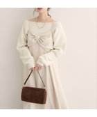 【ナチュラルクチュール/natural couture】のosono ねじりリボンキャミワンピース 人気、トレンドファッション・服の通販 founy(ファニー) ファッション Fashion レディースファッション Fashion for Women ワンピース Dresses キャミソールワンピース Camisole Dresses インナー Innerwear キャミワンピース Cami Dress, Slip Dress ギャザー Gathered, Ruffled とろみ Fluid, Flowy Fabric フレア Flare, Flared ポケット Pocket, Pocket Detail 羽織 Haori, Light Jacket リブニット Rib Knit, Ribbed Knit リボン Ribbon, Bow ロング Long, Long-Length 再入荷 Restock / Back in Stock おすすめ Recommended / Our Picks エレガント 上品 Elegant 2026年 2026 thumbnail アイボリー|ID: prp329100004712615 ipo3291000000034831367