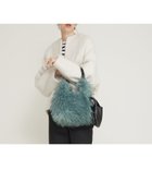 【ロウェル シングス/LOWELL Things】のShaggy/3WAYファーバッグ 人気、トレンドファッション・服の通販 founy(ファニー) ファッション Fashion レディースファッション Fashion for Women バッグ Bags ポケット Pocket, Pocket Detail 財布 Wallet, Purse thumbnail グリーン|ID: prp329100004712689 ipo3291000000034042681