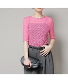 【ナノ ユニバース/nano universe】のレースバックシャントップス 人気、トレンドファッション・服の通販 founy(ファニー) ファッション Fashion レディースファッション Fashion for Women トップス・カットソー Cut & Sew Tops インナー Innerwear ウォッシャブル Machine Washable キャミソール Camisole, Spaghetti Strap Top ストレッチ Stretch, Stretchy Fabric トリミング Trimming, Decorative Edge フラワー Flower, Floral ベロア Velour, Soft Velvet モチーフ Motif, Design Theme レース Lace, Lace Fabric ロング Long, Long-Length おすすめ Recommended / Our Picks 夏 Summer エレガント 上品 Elegant 2025年 2025 2025-2026秋冬・A/W Autumn/Winter 2025–26 AW25–26 thumbnail ピンク|ID: prp329100004712692 ipo3291000000034042721