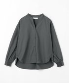 【ユナイテッドアローズ/UNITED ARROWS】のスキッパー ボリュームスリーブ シャツ A DAY IN THE LIFE 人気、トレンドファッション・服の通販 founy(ファニー) ファッション Fashion レディースファッション Fashion for Women トップス・カットソー Cut & Sew Tops シャツ・ブラウス・オフィスカジュアル Elegant Blouses & Button-Ups ボリューム袖・フリルスリーブブラウス Voluminous & Ruffle Sleeves / Puffy Sleeve Tops シンプル Simple, Minimal スキッパー Skipper, Open Collar スリーブ Sleeve, Long Sleeve / Short Sleeve ロング Long, Long-Length ワイド Wide, Wide Fit アウトレット Outlet / Clearance エレガント 上品 Elegant thumbnail DK.GRAY|ID: prp329100004712762 ipo3291000000034043478