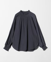 【ユナイテッドアローズ/UNITED ARROWS】のシャーリング ハイネックブラウス A DAY IN THE LIFE 人気、トレンドファッション・服の通販 founy(ファニー) ファッション Fashion レディースファッション Fashion for Women トップス・カットソー Cut & Sew Tops シャツ・ブラウス・オフィスカジュアル Elegant Blouses & Button-Ups インナー Innerwear 春 Spring 洗える Machine Washable 秋 Autumn ギャザー Gathered, Ruffled シャーリング Shirring, Ruched ジャケット Jacket, Outerwear スリーブ Sleeve, Long Sleeve / Short Sleeve ハイネック High Neck, Mock Neck ロング Long, Long-Length アウトレット Outlet / Clearance エレガント 上品 Elegant |ID:prp329100004712782