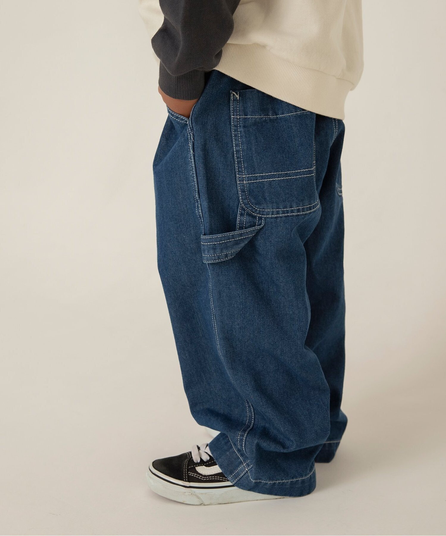 【エフオー オンラインストア/F.O.Online Store / KIDS】のWEB限定 ワイドペインターパンツ 10分丈 人気、トレンドファッション・服の通販 founy(ファニー) 　ファッション　Fashion　キッズファッション　Fashion for Kids　ボトムス　Bottoms　おすすめ　Recommended / Our Picks　人気　Popular, Best Seller　 other-1|ID: prp329100004712823 ipo3291000000034044270