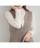 【クチュール ブローチ/Couture Brooch】の【多機能・フェミニン】パール調リブニット 人気、トレンドファッション・服の通販 founy(ファニー) ファッション Fashion レディースファッション Fashion for Women トップス・カットソー Cut & Sew Tops ニット Knit Tops & Sweaters インナー Innerwear スリット Slit, Slit Detail パール Pearl, Pearl Accent フェミニン Feminine, Girly リブニット Rib Knit, Ribbed Knit thumbnail オフホワイト|ID: prp329100004712865 ipo3291000000034558738