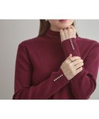 【クチュール ブローチ/Couture Brooch】の【多機能・フェミニン】パール調リブニット 人気、トレンドファッション・服の通販 founy(ファニー) ファッション Fashion レディースファッション Fashion for Women トップス・カットソー Cut & Sew Tops ニット Knit Tops & Sweaters インナー Innerwear スリット Slit, Slit Detail パール Pearl, Pearl Accent フェミニン Feminine, Girly リブニット Rib Knit, Ribbed Knit thumbnail レッド|ID: prp329100004712865 ipo3291000000034558744