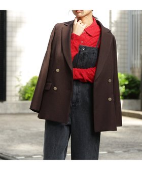 【エヌ ナチュラルビューティーベーシック/N.Natural Beauty basic】のダブルブレストテーラードジャケット 人気、トレンドファッション・服の通販 founy(ファニー) ファッション Fashion レディースファッション Fashion for Women アウター Coat / Outerwear Collection レディースジャケット・軽アウター Jackets テーラードジャケット / 通勤・きれいめスタイル Tailored Jackets & Blazers おすすめ Recommended / Our Picks ストライプ Stripe, Striped Pattern トレンド Trend, Trending Now メランジ Melange, Mixed Yarn 無地 Plain, Solid Color |ID:prp329100004713232