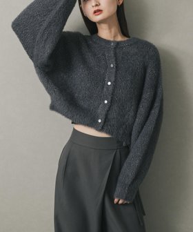 【センスオブプレイス/SENSE OF PLACE by URBAN RESEARCH】の『一部WEB限定カラー』ラメシャギークロップドカーディガン 人気、トレンドファッション・服の通販 founy(ファニー) ファッション Fashion レディースファッション Fashion for Women トップス・カットソー Cut & Sew Tops カーディガン・羽織り Layered Style Cardigans 2025年 2025 2025-2026秋冬・A/W Autumn/Winter 2025–26 AW25–26 冬 Winter / This Winter カーディガン Cardigan, Knitwear ショート Short, Short Length A/W・秋冬 Autumn/Winter |ID:prp329100004713238
