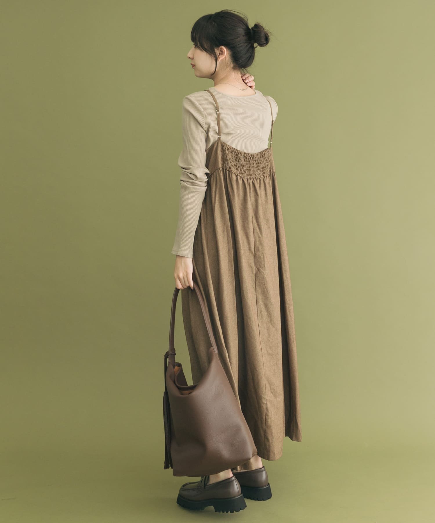 【アイテムズアーバンリサーチ/ITEMS URBAN RESEARCH】のインナーセットキャミワンピース インテリア・キッズ・メンズ・レディースファッション・服の通販 founy(ファニー) ファッション Fashion レディースファッション Fashion for Women ワンピース Dresses キャミソールワンピース Camisole Dresses 2025年 2025 2025-2026秋冬・A/W Autumn/Winter 2025–26 AW25–26 冬 Winter / This Winter インナー Innerwear キャミワンピース Cami Dress, Slip Dress シンプル Simple, Minimal リラックス Relax, Relaxed Fit A/W・秋冬 Autumn/Winter BEG×BRN|ID: prp329100004713404 ipo3291000000034659524