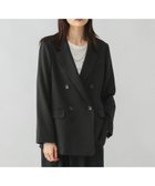 【グローバルワーク/GLOBAL WORK】のお手入れラクラクセットアップ/ダブルジャケット/587828 人気、トレンドファッション・服の通販 founy(ファニー) ファッション Fashion レディースファッション Fashion for Women アウター Coat / Outerwear Collection レディースジャケット・軽アウター Jackets おすすめ Recommended / Our Picks ジャケット Jacket, Outerwear ストレッチ Stretch, Stretchy Fabric セットアップ Set-Up, Coordinated Outfit ダブル Double, Double-Breasted チェック Check, Plaid, Tartan デニム Denim, Jeans Material フラット Flat, Flat Shoes フレア Flare, Flared ワイド Wide, Wide Fit A/W・秋冬 Autumn/Winter thumbnail ブラック09|ID: prp329100004713432 ipo3291000000034870567