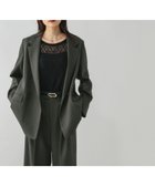 【グローバルワーク/GLOBAL WORK】のお手入れラクラクセットアップ/ダブルジャケット/587828 人気、トレンドファッション・服の通販 founy(ファニー) ファッション Fashion レディースファッション Fashion for Women アウター Coat / Outerwear Collection レディースジャケット・軽アウター Jackets おすすめ Recommended / Our Picks ジャケット Jacket, Outerwear ストレッチ Stretch, Stretchy Fabric セットアップ Set-Up, Coordinated Outfit ダブル Double, Double-Breasted チェック Check, Plaid, Tartan デニム Denim, Jeans Material フラット Flat, Flat Shoes フレア Flare, Flared ワイド Wide, Wide Fit A/W・秋冬 Autumn/Winter thumbnail グレー15|ID: prp329100004713432 ipo3291000000034870568