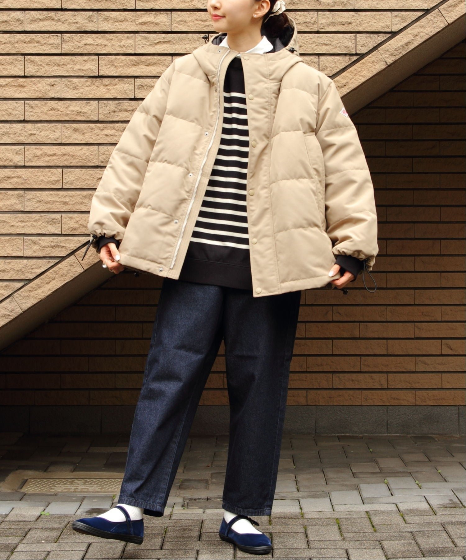 【ステップス/STEPS】のDOWN HOODED A0008 TPR 人気、トレンドファッション・服の通販 founy(ファニー) 　ファッション　Fashion　レディースファッション　Fashion for Women　インナー　Innerwear　カットソー　Cut and Sewn Top　カーディガン　Cardigan, Knitwear　ショート　Short, Short Length　ジャケット　Jacket, Outerwear　ダウン　Down, Puffer　バランス　Balance, Style Balance　フロント　Front, Front Design　ブルゾン　Blouson, Bomber Jacket　冬　Winter / This Winter　 other-1|ID: prp329100004713441 ipo3291000000034830628