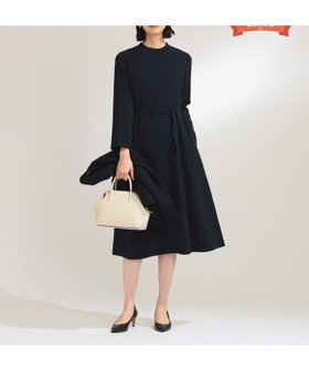 【デミルクス ビームス/Demi-Luxe BEAMS】の【ビームスの百名品】トリアセ ベルト付きドレス*25SS オフィスカジュアル 定番人気 通年 セレモニー 冠婚葬祭 ワンピース セットアップ対応 人気、トレンドファッション・服の通販 founy(ファニー) ファッション Fashion レディースファッション Fashion for Women ワンピース Dresses フォーマル・パーティードレス・結婚式用ドレス Elegant & Casual Dresses ベルト&ウエストマーク Belts & Waist Accessories 2025年 2025 2025春夏・S/S Spring/Summer 2025 SS25 セットアップ Set-Up, Coordinated Outfit セレモニー Ceremony ドレス Dress, One-Piece 人気 Popular, Best Seller 定番 Standard, Basic Item |ID:prp329100004713457