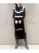 【リリーブラウン/Lily Brown】のビスチェセットニットワンピース 人気、トレンドファッション・服の通販 founy(ファニー) ファッション Fashion レディースファッション Fashion for Women ワンピース Dresses ニットワンピース Knit Dresses 今季 This Season, Current Season スマート Smart, Elegant 人気 Popular, Best Seller ビスチェ Bustier, Corset Top ベロア Velour, Soft Velvet リブニット Rib Knit, Ribbed Knit リボン Ribbon, Bow レース Lace, Lace Fabric thumbnail BLK[009]|ID: prp329100004713482 ipo3291000000034050883
