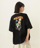 【ミルクフェド/MILKFED.】のFUNNY COLLEAGUE S/S TEE MILKFED. 人気、トレンドファッション・服の通販 founy(ファニー) ファッション Fashion レディースファッション Fashion for Women グラフィック Graphic, Graphic Design デニム Denim, Jeans Material バランス Balance, Style Balance フリル Frill, Ruffle プリーツ Pleats, Pleated ワイド Wide, Wide Fit 人気 Popular, Best Seller 半袖 Short Sleeve, Half Sleeve 夏 Summer S/S・春夏 SS, Spring/Summer, Warm Season thumbnail BLACK|ID: prp329100004713506 ipo3291000000034051132