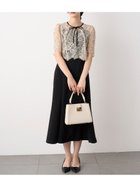 【セルフォード/CELFORD】のレースブラウスセットマーメイドドレス 人気、トレンドファッション・服の通販 founy(ファニー) ファッション Fashion レディースファッション Fashion for Women トップス・カットソー Cut & Sew Tops シャツ・ブラウス・オフィスカジュアル Elegant Blouses & Button-Ups ワンピース Dresses フォーマル・パーティードレス・結婚式用ドレス Elegant & Casual Dresses インナー Innerwear オーガンジー Organza Fabric ギャザー Gathered, Ruffled シルバー Silver, Metallic Silver スカラップ Scallop, Scalloped Edge スマート Smart, Elegant ポケット Pocket, Pocket Detail マーメイド Mermaid, Fishtail Silhouette ヨーク Yoke, Yoke Design レース Lace, Lace Fabric エレガント 上品 Elegant thumbnail BLK[009]|ID: prp329100004713508 ipo3291000000034051159