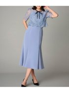 【セルフォード/CELFORD】のレースブラウスセットマーメイドドレス 人気、トレンドファッション・服の通販 founy(ファニー) ファッション Fashion レディースファッション Fashion for Women トップス・カットソー Cut & Sew Tops シャツ・ブラウス・オフィスカジュアル Elegant Blouses & Button-Ups ワンピース Dresses フォーマル・パーティードレス・結婚式用ドレス Elegant & Casual Dresses インナー Innerwear オーガンジー Organza Fabric ギャザー Gathered, Ruffled シルバー Silver, Metallic Silver スカラップ Scallop, Scalloped Edge スマート Smart, Elegant ポケット Pocket, Pocket Detail マーメイド Mermaid, Fishtail Silhouette ヨーク Yoke, Yoke Design レース Lace, Lace Fabric エレガント 上品 Elegant thumbnail SAX[083]|ID: prp329100004713508 ipo3291000000034051161