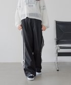 【グローバルワーク/GLOBAL WORK / KIDS】のイージーケアリボンラインパンツ/キッズ/286178 ブラック09|ID: prp329100004713715 ipo3291000000034267985