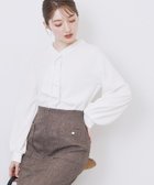 【インデックス/INDEX】のボウタイフリルトップス【洗濯機OK/ストレッチ/イージーアイロン/防シワ】《S~3L》 人気、トレンドファッション・服の通販 founy(ファニー) ファッション Fashion レディースファッション Fashion for Women トップス・カットソー Cut & Sew Tops エレガント 上品 Elegant シンプル Simple, Minimal ジョーゼット Georgette, Semi-Sheer Fabric ストレッチ Stretch, Stretchy Fabric スマート Smart, Elegant 長袖 Long Sleeve, Full Sleeve バランス Balance, Style Balance フィット Fit, Slim Fit フリル Frill, Ruffle ベーシック Basic, Essential thumbnail オフホワイト|ID: prp329100004713733 ipo3291000000034436643