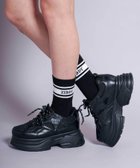 【ベベ オンライン ストア/BEBE ONLINE STORE / KIDS】の【 ニコ プチ 掲載 】ワンポイントロゴスニーカー(21~24cm) ブラック|ID: prp329100004713751 ipo3291000000034054224