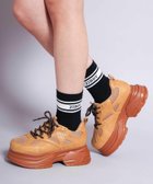 【ベベ オンライン ストア/BEBE ONLINE STORE / KIDS】の【 ニコ プチ 掲載 】ワンポイントロゴスニーカー(21~24cm) ベージュ|ID: prp329100004713751 ipo3291000000034054226