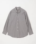 【ビューティ&ユース ユナイテッドアローズ/BEAUTY&YOUTH / UNITED ARROWS / MEN】のSteven Alan スモーキー チェック リバースシーム シャツ LOOSE 人気、トレンドファッション・服の通販 founy(ファニー) ファッション Fashion メンズファッション Fashion for Men チェック Check, Plaid, Tartan バランス Balance, Style Balance ブロード Broadcloth, Fine Cotton ルーズ Loose, Oversized エレガント 上品 Elegant thumbnail MD.GRAY|ID: prp329100004713930 ipo3291000000034055896