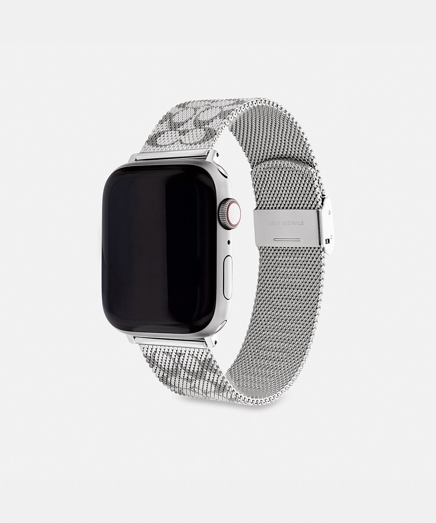 【コーチ/COACH / MEN】の【公式】APPLE WATCH ストラップ・42MM/44MM インテリア・キッズ・メンズ・レディースファッション・服の通販 founy(ファニー) 　ファッション　Fashion　メンズファッション　Fashion for Men　アウトレット　Outlet / Clearance　シューズ　Shoes, Footwear　ブレスレット　Bracelet, Wristband　メッシュ　Mesh, Net Fabric　ラップ　Wrap, Wrap Design　財布　Wallet, Purse　SILVER|ID: prp329100004713973 ipo3291000000034056239