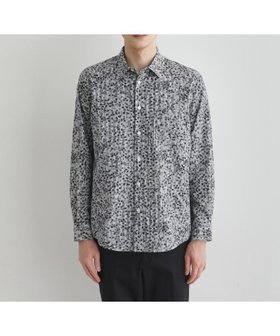 【タケオキクチ/TAKEO KIKUCHI / MEN】の【Sサイズ~】ストライプ小花 長袖シャツ 人気、トレンドファッション・服の通販 founy(ファニー) ファッション Fashion メンズファッション Fashion for Men インナー Innerwear カーディガン Cardigan, Knitwear グラデーション Gradient, Ombre ジャケット Jacket, Outerwear ストライプ Stripe, Striped Pattern スマート Smart, Elegant フィット Fit, Slim Fit プリント Print, Printed Pattern ポケット Pocket, Pocket Detail レギュラー Regular, Standard Fit 秋 Autumn 長袖 Long Sleeve, Full Sleeve |ID:prp329100004713991