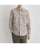 【タケオキクチ/TAKEO KIKUCHI / MEN】の【Sサイズ~】ストライプ小花 長袖シャツ 人気、トレンドファッション・服の通販 founy(ファニー) ファッション Fashion メンズファッション Fashion for Men インナー Innerwear カーディガン Cardigan, Knitwear グラデーション Gradient, Ombre ジャケット Jacket, Outerwear ストライプ Stripe, Striped Pattern スマート Smart, Elegant フィット Fit, Slim Fit プリント Print, Printed Pattern ポケット Pocket, Pocket Detail レギュラー Regular, Standard Fit 秋 Autumn 長袖 Long Sleeve, Full Sleeve thumbnail ブラウン|ID: prp329100004713991 ipo3291000000034107683
