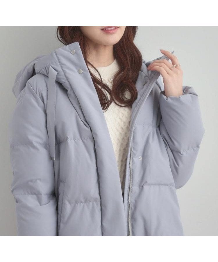 【クチュール ブローチ/Couture Brooch】の【冬の名品・撥水】愛されダウン インテリア・キッズ・メンズ・レディースファッション・服の通販 founy(ファニー) ファッション Fashion レディースファッション Fashion for Women シャーリング Shirring, Ruched ジャケット Jacket, Outerwear スタンド Stand Collar, Upright Stand スマート Smart, Elegant ダウン Down, Puffer ドット Polka Dot, Dot Pattern フェザー Feather, Feather Detail フェミニン Feminine, Girly フロント Front, Front Design ポケット Pocket, Pocket Detail 冬 Winter / This Winter 2025年 2025 2025-2026秋冬・A/W Autumn/Winter 2025–26 AW25–26 サックスブルー|ID: prp329100004714487 ipo3291000000034726952