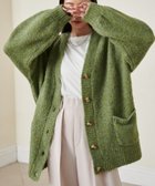 【ラナン/Ranan】のカラーオーバーカーディガン 人気、トレンドファッション・服の通販 founy(ファニー) ファッション Fashion レディースファッション Fashion for Women トップス・カットソー Cut & Sew Tops カーディガン・羽織り Layered Style Cardigans インナー Innerwear カーディガン Cardigan, Knitwear キャミソール Camisole, Spaghetti Strap Top タンク Tank Top, Sleeveless Top ベーシック Basic, Essential ポケット Pocket, Pocket Detail ミックス Mix, Mixed Style ミドル Middle Length, Mid Height メランジ Melange, Mixed Yarn 今季 This Season, Current Season 秋 Autumn thumbnail グリーン|ID: prp329100004715010 ipo3291000000035037738