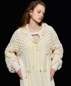 【メゾンスペシャル/MAISON SPECIAL】の2way Mesh Knitted Bolero 人気、トレンドファッション・服の通販 founy(ファニー) ファッション Fashion レディースファッション Fashion for Women アウター Coat / Outerwear Collection ボレロ・ショート丈ジャケット / ドレス羽織りに Boleros & Short Jackets トップス・カットソー Cut & Sew Tops ニット Knit Tops & Sweaters ジャケット Jacket, Outerwear ボレロ Bolero, Short Cardigan メッシュ Mesh, Net Fabric thumbnail WHT|ID: prp329100004715122 ipo3291000000035080932