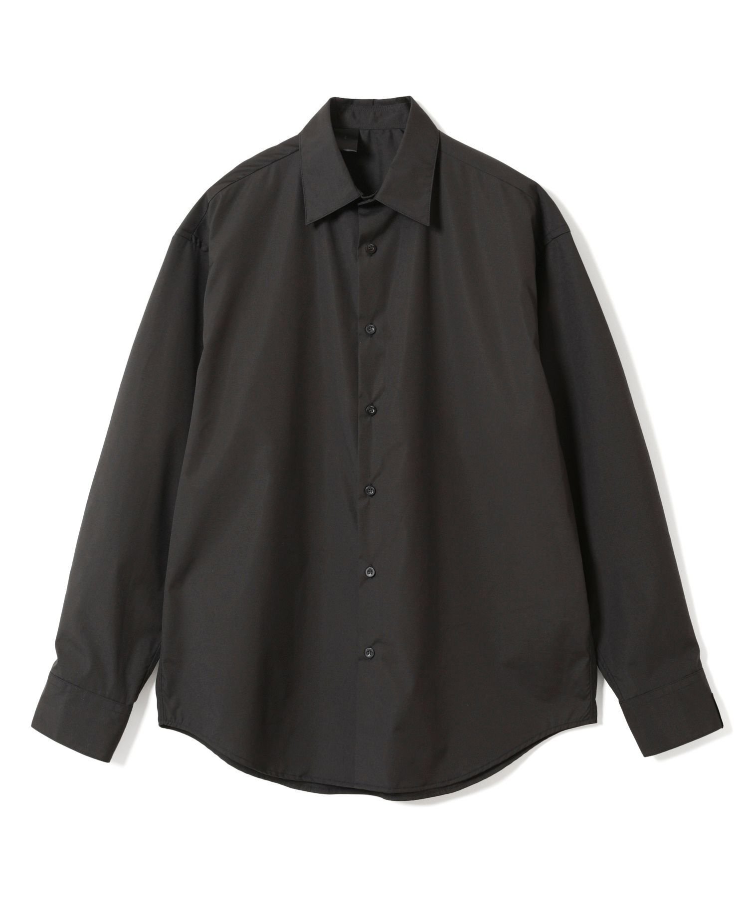 【エヌ.ハリウッド/N.HOOLYWOOD / MEN】のSHIRTS インテリア・キッズ・メンズ・レディースファッション・服の通販 founy(ファニー) 　ファッション　Fashion　メンズファッション　Fashion for Men　カフス　Cuff Design　ショルダー　Shoulder, Shoulder Strap　ドロップ　Drop Shoulder, Dropped Style　定番　Standard, Basic Item　人気　Popular, Best Seller　ラウンド　Round, Round Neck　BLACK|ID: prp329100004715124 ipo3291000000034066445