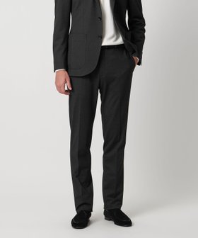 【ユナイテッドアローズ/UNITED ARROWS / MEN】のメランジ ジャージ ノープリーツ スラックス COMFORT EASY-MODEL 人気、トレンドファッション・服の通販 founy(ファニー) ファッション Fashion メンズファッション Fashion for Men コンパクト Compact, Small Size ジャケット Jacket, Outerwear スタンダード Standard, Basic スラックス Slacks, Dress Pants スリム Slim, Slim Fit スーツ Suit, Formalwear セットアップ Set-Up, Coordinated Outfit ドレス Dress, One-Piece フォルム Silhouette, Form プリーツ Pleats, Pleated ポケット Pocket, Pocket Detail メランジ Melange, Mixed Yarn リラックス Relax, Relaxed Fit おすすめ Recommended / Our Picks ビジネス 仕事 通勤 Business / Work / Commuting |ID:prp329100004715243