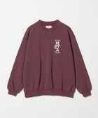 【ビューティ&ユース ユナイテッドアローズ/BEAUTY&YOUTH / UNITED ARROWS】のMEYAME エンブロイダリー スウェット 人気、トレンドファッション・服の通販 founy(ファニー) ファッション Fashion レディースファッション Fashion for Women トップス・カットソー Cut & Sew Tops レディースパーカー・カジュアルフーディー Casual Hoodies & Sweatshirts スウェット・クルーネックトップス Sweatshirts & Crewnecks / Relaxed Fit Sweat Tops エンブロイダリー Embroidery Design コレクション Collection, Seasonal Line スウェット / スエット Sweatshirt, Sweatwear スポーティ Sporty, Casual Athletic スラックス Slacks, Dress Pants デニム Denim, Jeans Material パターン Pattern, Design Print フェイクレザー Faux Leather, PU Leather ベロア Velour, Soft Velvet ボトム Bottoms, Lower Wear ミックス Mix, Mixed Style おすすめ Recommended / Our Picks thumbnail WINE|ID: prp329100004715255 ipo3291000000034067467
