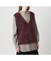 【ビューティ&ユース ユナイテッドアローズ/BEAUTY&YOUTH / UNITED ARROWS】のSteven Alan オーストラリアンウール ミックス ニットベスト 人気、トレンドファッション・服の通販 founy(ファニー) ファッション Fashion レディースファッション Fashion for Women アウター Coat / Outerwear Collection トップス・カットソー Cut & Sew Tops ニット Knit Tops & Sweaters ベスト&ジレ / 重ね着スタイル Vests & Gilets おすすめ Recommended / Our Picks カットソー Cut and Sewn Top シンプル Simple, Minimal フェミニン Feminine, Girly ベスト Vest, Waistcoat ミックス Mix, Mixed Style A/W・秋冬 Autumn/Winter |ID:prp329100004715257