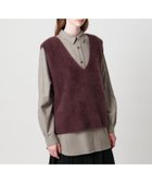 【ビューティ&ユース ユナイテッドアローズ/BEAUTY&YOUTH / UNITED ARROWS】のSteven Alan オーストラリアンウール ミックス ニットベスト 人気、トレンドファッション・服の通販 founy(ファニー) ファッション Fashion レディースファッション Fashion for Women アウター Coat / Outerwear Collection トップス・カットソー Cut & Sew Tops ニット Knit Tops & Sweaters ベスト&ジレ / 重ね着スタイル Vests & Gilets おすすめ Recommended / Our Picks カットソー Cut and Sewn Top シンプル Simple, Minimal フェミニン Feminine, Girly ベスト Vest, Waistcoat ミックス Mix, Mixed Style A/W・秋冬 Autumn/Winter thumbnail DK.BROWN|ID: prp329100004715257 ipo3291000000034067472