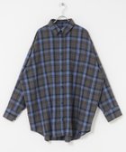 【ケービーエフ/KBF / URBAN RESEARCH】のBIGチェックシャツ 人気、トレンドファッション・服の通販 founy(ファニー) ファッション Fashion レディースファッション Fashion for Women トップス・カットソー Cut & Sew Tops シャツ・ブラウス・オフィスカジュアル Elegant Blouses & Button-Ups 2025年 2025 2025-2026秋冬・A/W Autumn/Winter 2025–26 AW25–26 冬 Winter / This Winter チェック Check, Plaid, Tartan ビスチェ Bustier, Corset Top 定番 Standard, Basic Item A/W・秋冬 Autumn/Winter 羽織 Haori, Light Jacket thumbnail BLUE|ID: prp329100004715771 ipo3291000000034205700